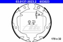 ATE ZAPATAS DE TAMBOR HAM. RECZ. CITROEN C4 1,6-1,8 HDI 12- 