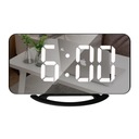 Светодиодные цифровые будильные часы с блестящим светом FM Radio Table Date Date