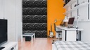 Черные потолочные и стеновые панели AMETYST 4x
