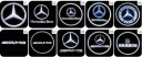 HD проекторы для Mercedes Benz S-Class W222 S-Class светодиодные лампы логотип 2шт.