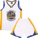 ФУТБОЛКА NBA GOLDEN STATE WARRIORS STEPH CURRY БЕЛАЯ 30 + ШОРТЫ