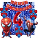 ЧЕЛОВЕК-ПАУК НАБОР ШАРЫ НА 4-Й ДЕНЬ РОЖДЕНИЯ