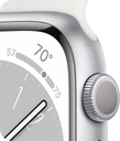 Apple Watch 8 41mm GPS Aluminium Silver White AKO NEW Stav balenia náhradný