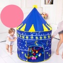 Великі складні дитячі ігрові намети Up Castle Beach Lawn Party Birthday Blue замовити в Україні