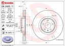 DISQUES FREIN AVANT BREMBO 09.D423.11 09D42311photo 7
