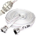 ПОЖАРНЫЙ ШЛАНГ 1 ДЮЙМ, 30 М ДЛЯ БЫСТРОСОЕДИНИТЕЛЬНОГО НАСОСА