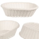 ХЛЕБНАЯ КОРЗИНА ХЛЕБНЫЙ СТОЛ СТОЛОВЫЕ ПРИБОРЫ ОВАЛЬНАЯ КРЕМОВАЯ КОРЗИНА