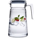 722209 КУВШИН PASABAHCE С СЕРОЙ КРЫШКОЙ 2 Л