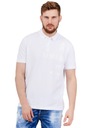 ARMANI EXCHANGE - Biała koszulka polo męska L