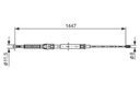 BOSCH CABLE HAM. RECZ. SKODA T. OCTAVIA/YETI 05-17 LE/PR 