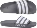 ADIDAS ADILETTE ДУШЕВЫЕ ПЛЯЖНЫЕ ТАПОЧКИ ДЛЯ БАССЕЙНА СЕРЫЕ