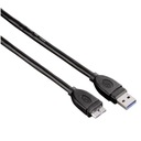 Кабель с разъемом USB 3.0 A / разъемом Micro B длиной 1,8 м. ХАМА