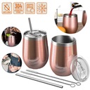 ИЗОЛИРОВАННЫЙ БОКАЛ С КРЫШКОЙ, НЕРЖАВЕЮЩАЯ СТАЛЬ, ДВОЙНАЯ СТЕНКА