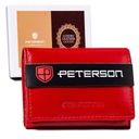 Женский кожаный кошелек PETERSON с RFID-застежкой