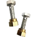 Болт М 4х10 дроссельного троса с гайкой. 126п, ФСО