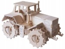 Деревянный 3D пазл Трактор P201