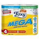 Туалетная бумага Foxy Mega, 4 рулона.