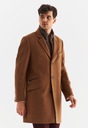 Однобортное мужское пальто из шерсти PAKO LORENTE 52