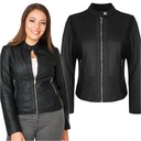 КОЖАНАЯ КУРТКА ЖЕНСКАЯ, ПРОЗРАЧНАЯ КОЖА