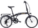 Skladací bicykel Denver DISCOVERY 2722 rám 12 palcov koleso 20 &quot; čierna EAN (GTIN) 8015244722351
