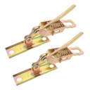 2Pcs Heavy Duty Silver Trailer Door Toggle Latch for Cargo Security (18479844813) фото min 6