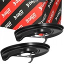 2 КРЫШКИ ТОРМОЗНЫХ ДИСКОВ SEAT LEON 1M1 TOLEDO II VW GOLF IV
