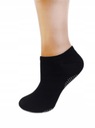 Členkové Ponožky ABS Protišmykové Dámske Ponožky Bambusové Čierne 5-PAR 39-42 Veľkosť 39-42