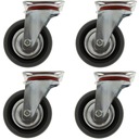 КОМПЛЕКТ ИЗ 4 КОЛЕС ПОВОРОТНЫХ КОЛЕС 75ММ 200КГ
