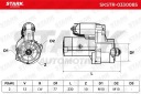 DÉMARREUR STARK SKSTR-0330085 2,0KW 12V VERS HYUNDAI TERRACAN (HP) VERS PROTONphoto 8