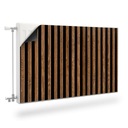 МАГНИТНАЯ Крышка на радиатор 3D ЛАМЕЛИ 100х60
