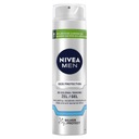 NIVEA MEN SILVER PROTECT Антибактериальный гель для бритья 200мл