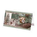 ОТКРЫТКА ОТКРЫТКА LAURKA РОЖДЕСТВЕНСКИЙ КОНВЕРТ 1 шт.