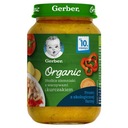 Gerber Organic сладкий картофель с овощами и курицей