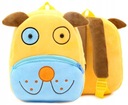 Детский плюшевый рюкзак для ребенка дошкольного возраста.