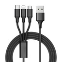 USB-КАБЕЛЬ 3 В 1 ДЛЯ ТЕЛЕФОНА LIGHTNING IPHONE КАБЕЛЬ MICRO USB TYPE-C 1,2 М