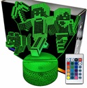 Minecraft Стив Алекс и Собака 3D светодиодный ночник