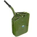 МЕТАЛЛИЧЕСКАЯ КАНИСТРА 20 Л + СТАЛЬНАЯ ТОПЛИВНАЯ ВОРОНКА