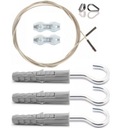 3m Z14 KARNISZ LINKA LINKOWY DO ZASŁON TARASOWYCH OGRODOWYCH NA TARAS ŻYŁKA