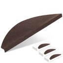 ПОКРЫТИЯ ВНУТРЕННИЕ ДЛЯ ЛЕСТНИЦ, САМОКЛЕЯЩИЕСЯ, КОРИЧНЕВЫЕ