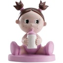 Фигурка торт КРЕЩЕНИЕ девочка с бутылочкой МАЛЬЧИК