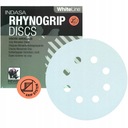 INDASA БЕЛЫЕ Абразивные диски на липучке 125 мм 8H P280 50 шт.