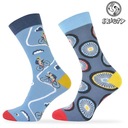 Veselé ponožky farebný darček pre CYKLISTU Značka Comodo