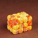 КУБИКИ 1,1 СМ RPG APEROL SPRITZ ШЕСТИГРАННЫЕ КУБИКИ K6