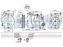 COMPRESOR DE ACONDICIONADOR HYUNDAI I40 1.7 11-19 I40 1.7 12-19 