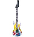ЦВЕТНАЯ НАДУВАННАЯ РОК-ЭЛЕКТРИЧЕСКАЯ ГИТАРА