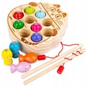 ПОЙМАЙТЕ ЧЕРВЯКА МАГНИТНАЯ ИГРА МОНТЕССОРИ