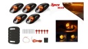 HEADLIGHTS DIMENSIONS POZYCYJNE ROOFS LED ORANGE DYMNE KIT 5SZT 12V  photo 12