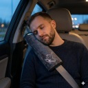 Подушка для подорожей, туристична, для сну дитини, на ремінь безпеки автомобіля