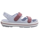 Topánky Sandále pre deti Crocs Crocband Cruiser Sandal Sivé Materiál guma