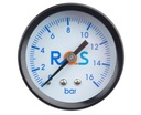 Манометр редуктора 0-16 бар RQS 1/4